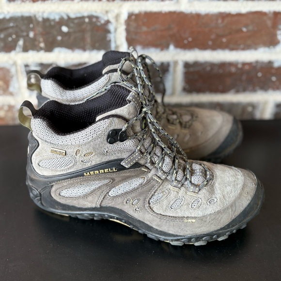 Merrell Siren Waterproof Mid GTX OrthoLite Hiking Boots Size 9.5 - Picture 1 of 12